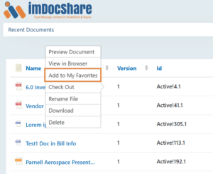 imDocShare-Feature-Favorites-View
