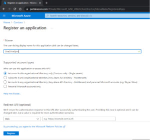 OneDrive ClientId Step 5