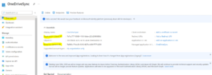 OneDrive ClientId Step 9