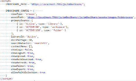 imdocshare Component Path