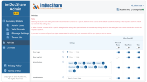 imDocShare-admin-app