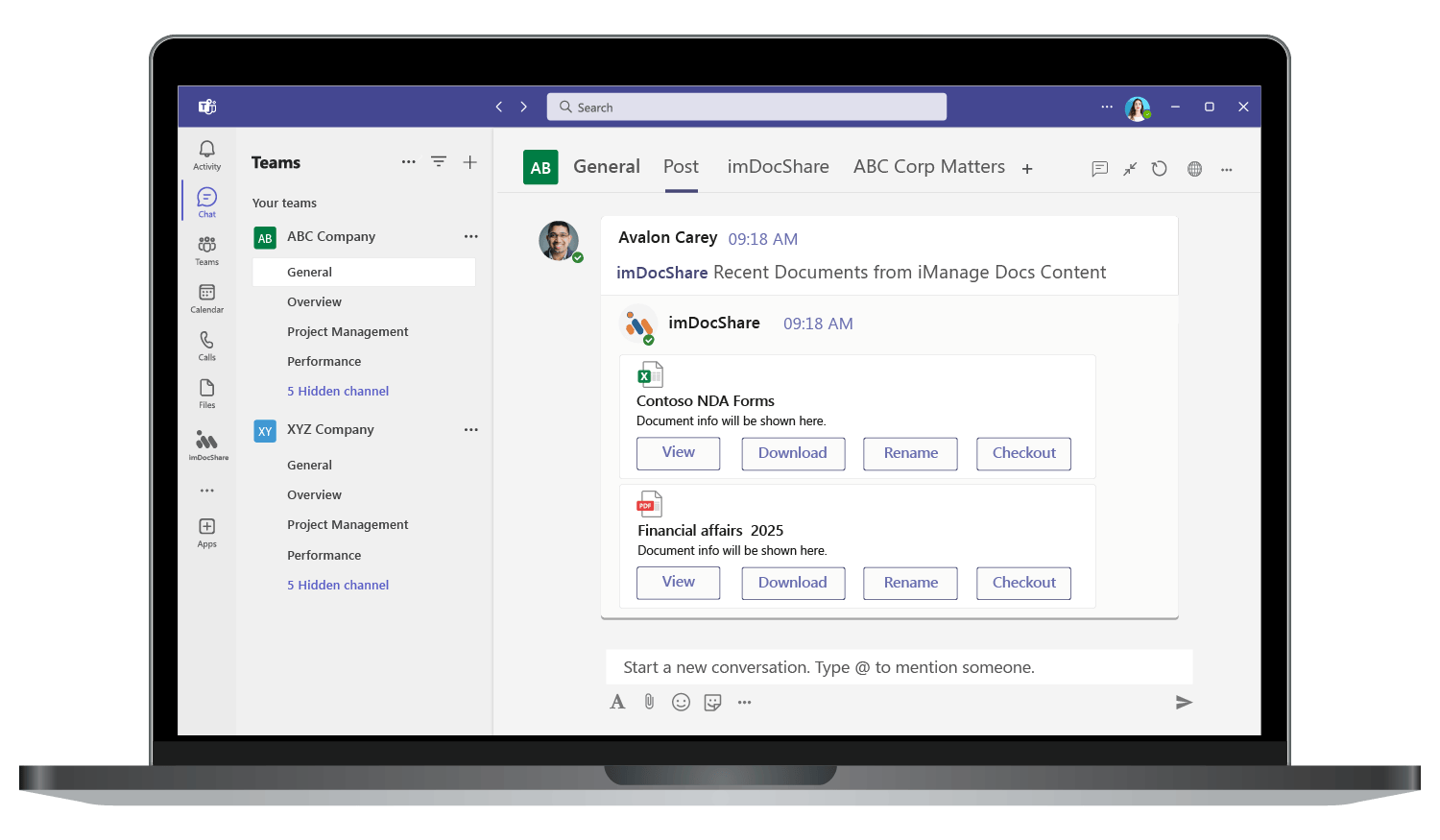 imDocShare-Mockup-TeamsApp