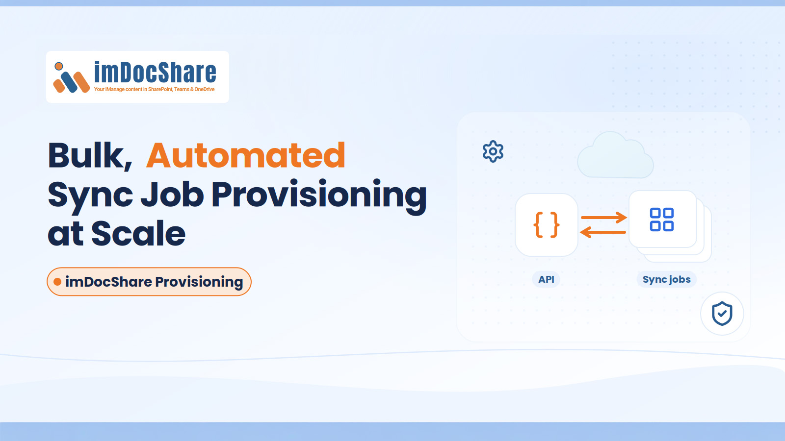 Bulk Sync Provisioning with the imDocShare Provisioning API