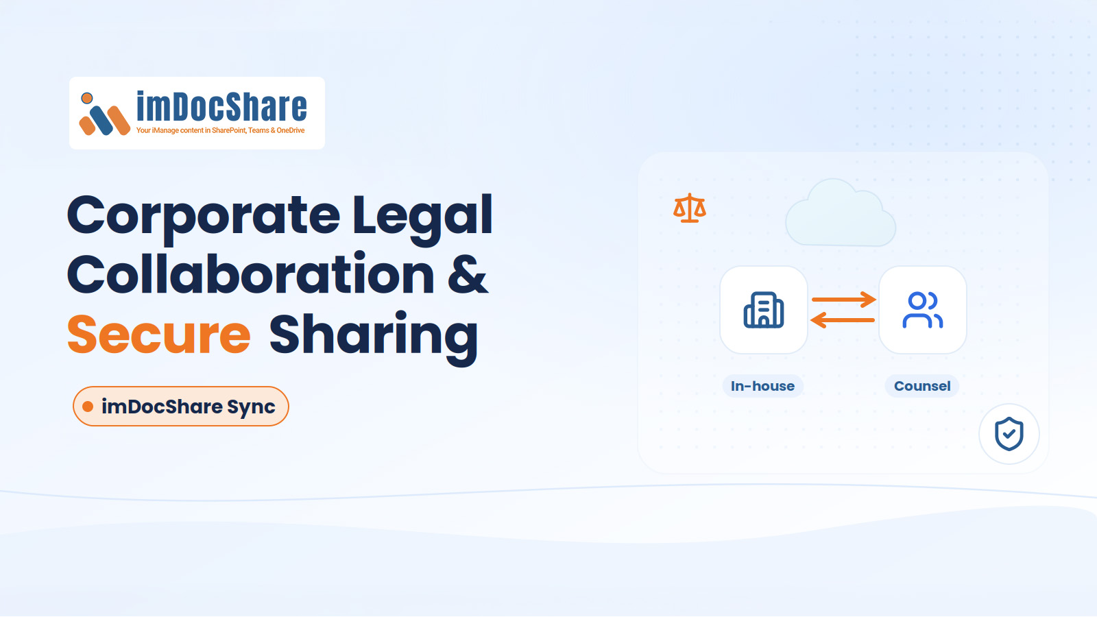 Corporate Legal Collaboration & Secure Content Sharing with imDocShare