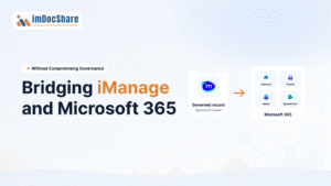 Bridging iManage M365